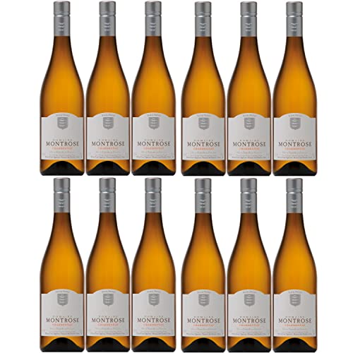 Domaine Montrose Chardonnay Weißwein Wein trocken Frankreich I Visando Paket (12 Flaschen) von Domaine Montrose