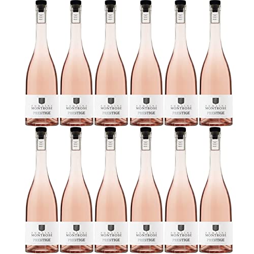 Domaine Montrose Prestige Rosé Roséwein Wein trocken Frankreich I Visando Paket (12 Flaschen) von Domaine Montrose