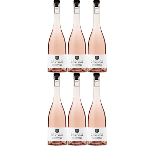 Domaine Montrose Prestige Rosé Roséwein Wein trocken Frankreich I Visando Paket (6 Flaschen) von Domaine Montrose