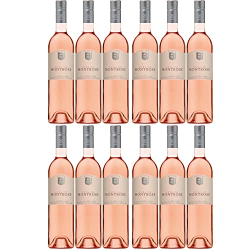 Domaine Montrose Rosé Roséwein Wein trocken Frankreich I Visando Paket (12 Flaschen) von Domaine Montrose