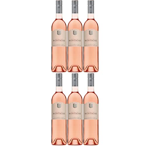 Domaine Montrose Rosé Roséwein Wein trocken Frankreich I Visando Paket (6 Flaschen) von Domaine Montrose
