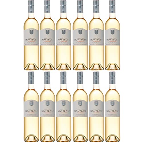 Domaine Montrose Viognier Weißwein Wein trocken Frankreich I Visando Paket (12 Flaschen) von Domaine Montrose
