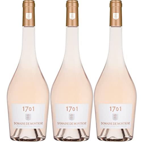 Domaine de Montrose Rosé 1701 Roséwein Wein trocken Frankreich I Visando Paket (3 Flaschen) von Domaine Montrose