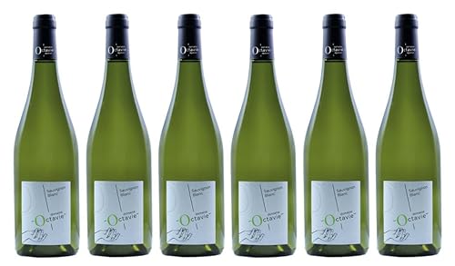 6x 0,75l - 2023er - Domaine Octavie - Sauvignon de Touraine A.O.P. - Loire - Frankreich - Weißwein trocken 6x 0,75l - 2023er - Domaine Octavie - Sauvignon de Touraine A.O.P. - Loire - Frankreich - Weißwein trocken von Domaine Octavie