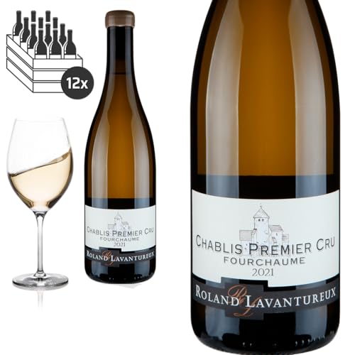 12er Karton 2022 Chablis 1er Cru Fourchaume Domaine Roland Lavantureux - Weißwein 12er Karton 2022 Chablis 1er Cru Fourchaume Domaine Roland Lavantureux - Weißwein von Domaine Roland Lavantureux