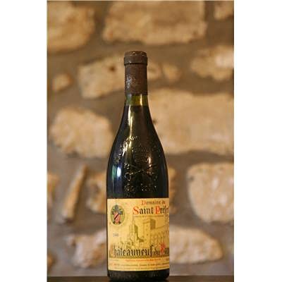 chateauneuf du Pape,rouge, Domaine Saint Prefert 1989 chateauneuf du Pape,rouge, Domaine Saint Prefert 1989 von Domaine Saint Prefert