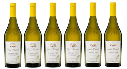 6x 0,75l - 2021er - Domaine Maire & Fils - Grand Minéral - Chardonnay - Côtes du Jura A.O.P. - Frankreich - Weißwein trocken 6x 0,75l - 2021er - Domaine Maire & Fils - Grand Minéral - Chardonnay - Côtes du Jura A.O.P. - Frankreich - Weißwein trocken von Domaine Servin