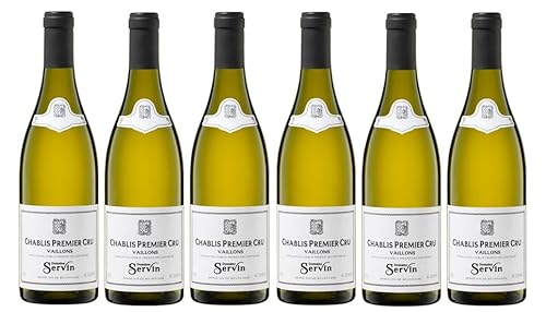 6x 0,75l - Domaine Servin - Vaillons - Chablis 1er Cru A.O.P. - Frankreich - Weißwein trocken von Domaine Servin