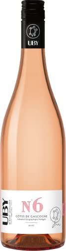 Domaine Uby Rosé Merlot Trocken (6 x 0.75 l) von Domaine Uby