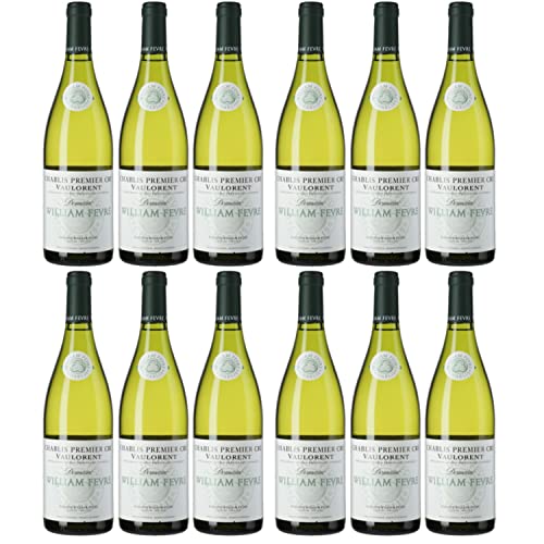 Domaine William Fèvre Chablis Weißwein Wein fruchtig trocken AOC Frankreich I Versanel Paket (12 Flaschen) von Domaine William Fèvre