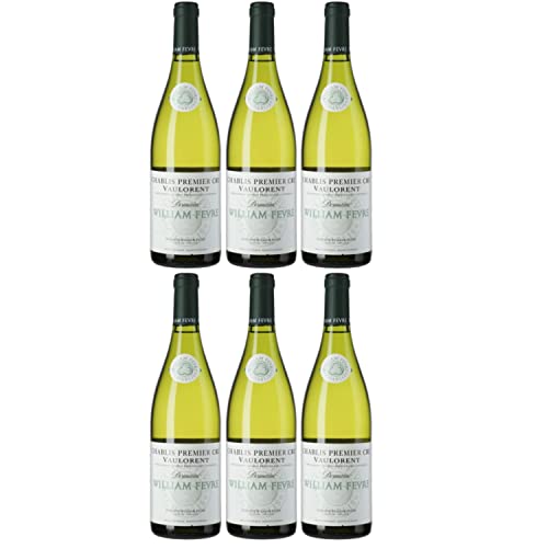 Domaine William Fèvre Chablis Weißwein Wein fruchtig trocken AOC Frankreich I Versanel Paket (6 Flaschen) von Domaine William Fèvre
