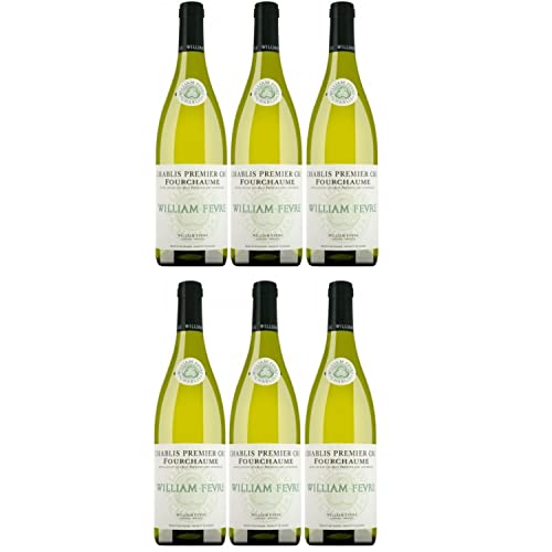 William Fèvre Fourchaume Chablis Premier Cru Weißwein französischer Wein trocken AOC Frankreich I Versanel Paket (6 Flaschen) von Domaine William Fèvre