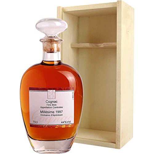Cognac Jahrgang 1997 1997 Fins Bois AOC, Millésime Vegan Domaine d Aprement-Francois Giboin Frankreich 700ml-Fl Cognac Jahrgang 1997 1997 Fins Bois AOC, Millésime Vegan Domaine d Aprement-Francois Giboin Frankreich 700ml-Fl von Domaine d Aprement-Francois Giboin