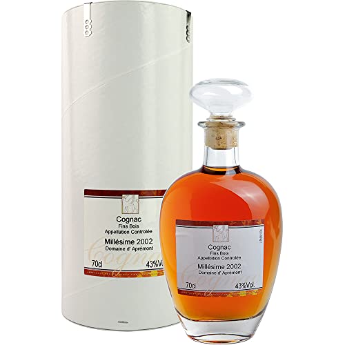 Cognac Jahrgang 2002 2002 Fins Bois AOC, Millésime Vegan Domaine d Aprement-Francois Giboin Frankreich 700ml-Fl von Domaine d Aprement-Francois Giboin