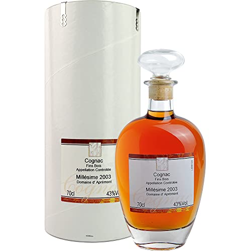 Cognac Jahrgang 2003 2003 Fins Bois AOC, Millésime Vegan Domaine d Aprement-Francois Giboin Frankreich 700ml-Fl von Domaine d Aprement-Francois Giboin