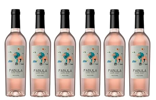 6x 0,75l - 2023er - Domaine de Belle Mare - Fabula - Rosé - Pays d'Oc I.G.P. - Languedoc - Frankreich - Rosé-Wein trocken 6x 0,75l - 2023er - Domaine de Belle Mare - Fabula - Rosé - Pays d'Oc I.G.P. - Languedoc - Frankreich - Rosé-Wein trocken von Domaine de Belle Mare