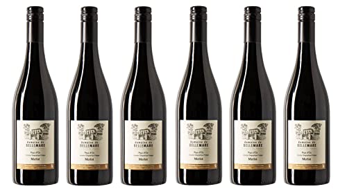 6x 0,75l - 2023er - Domaine de Belle Mare - Merlot - Pays d'Oc I.G.P. - Languedoc - Frankreich - Rotwein trocken 6x 0,75l - 2023er - Domaine de Belle Mare - Merlot - Pays d'Oc I.G.P. - Languedoc - Frankreich - Rotwein trocken von Domaine de Belle Mare