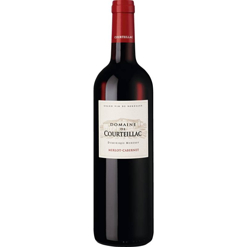 Domaine de Courteillac, Bordeaux Supérieur AOP, Bordeaux, 2022, Rotwein von Domaine de Courteillac, 33350 Ruch, France