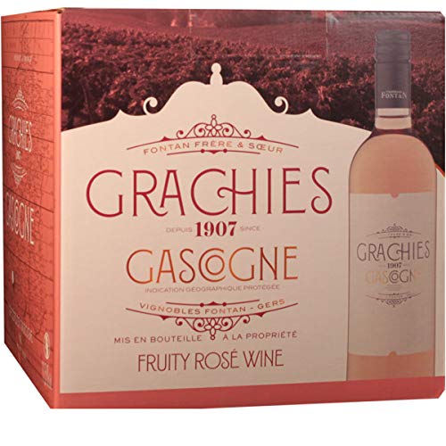 Domaine de Grachies BIB Cotes de Gascogne Rosé IGP 5.00 Liter Domaine de Grachies BIB Cotes de Gascogne Rosé IGP 5.00 Liter von Domaine de Grachies