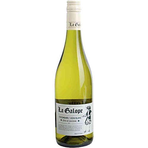 La Galope Colombard/Ugni Blanc 2022 Côtes de Gascogne IGP Weißwein Vegan trocken Domaine de Herre Frankreich 750ml-Fl von Domaine de Herre
