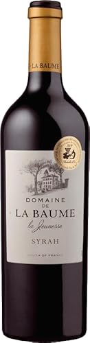 Domaine de La Baume Syrah la Jeunesse, Vin de Pays d'Oc Syrah trocken (1 x 0.75 l) von Domaine de la Baume