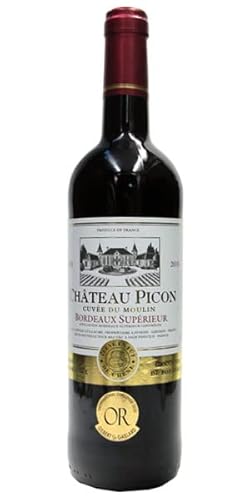 Chateau Picon Cuvee du Moulin 0,75 Liter Bordeaux Superieur 2019 von Domaine de Mire l' Etang