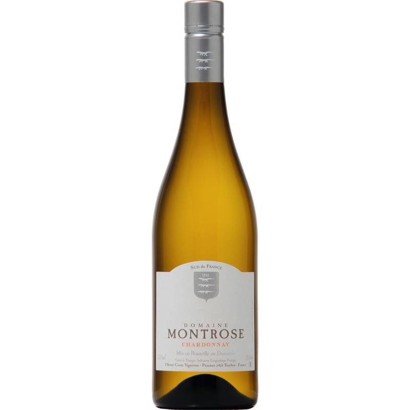 Domaine Montrose Chardonnay, Südfrankreich, Méditerrannée, 2023, Weißwein von Domaine de Montrose,34120,Tourbes,Frankreich