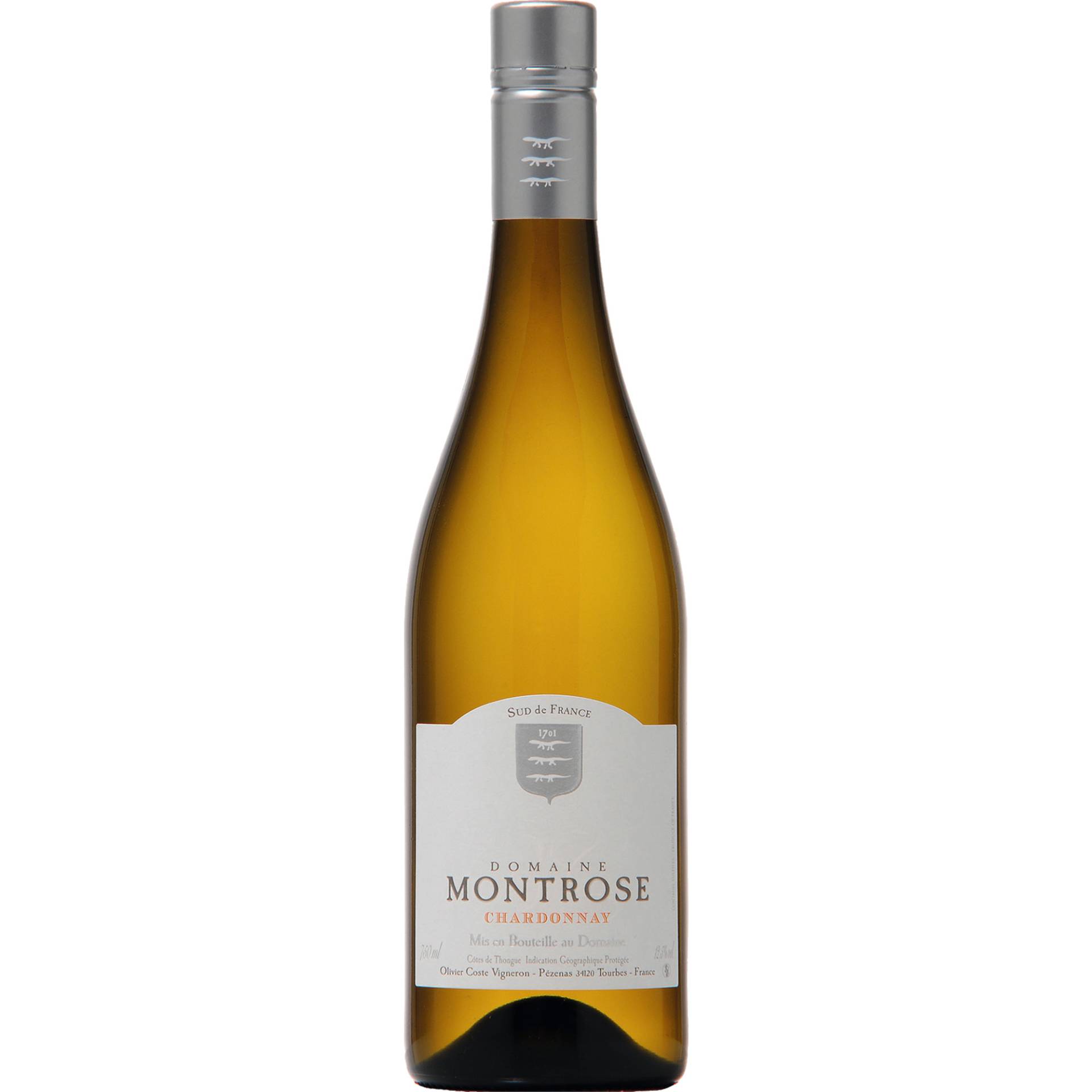 Domaine Montrose Chardonnay, Südfrankreich, Méditerrannée, 2024, Weißwein Domaine Montrose Chardonnay, Südfrankreich, Méditerrannée, 2024, Weißwein von Domaine de Montrose,34120,Tourbes,Frankreich