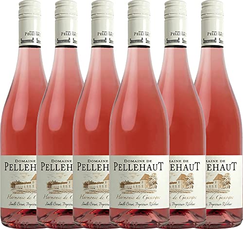 Harmonie de Gascogne Rosé von Domaine de Pellehaut - Roséwein 6 x 0,75l VINELLO - 6er - Weinpaket inkl. kostenlosem VINELLO.weinausgießer Harmonie de Gascogne Rosé von Domaine de Pellehaut - Roséwein 6 x 0,75l VINELLO - 6er - Weinpaket inkl. kostenlosem VINELLO.weinausgießer von Domaine de Pellehaut