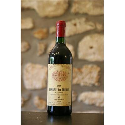 Rotwein, Domaine de Treilles 1989 von Wein