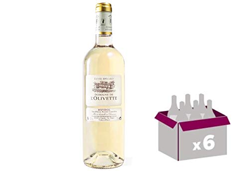 Domaine de l'Olivette - Bandol Weißwein 2019 6 * 75cl von Wine And More