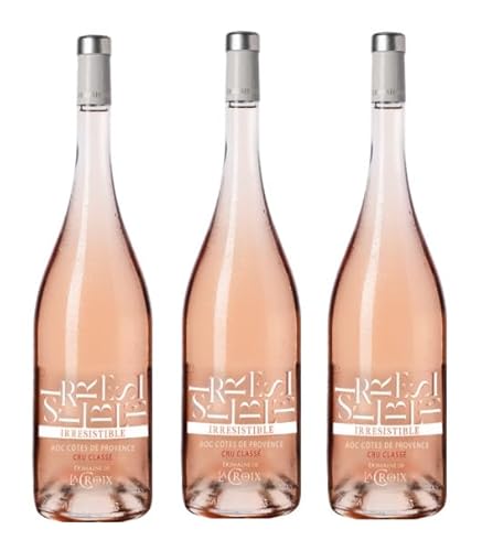 3x 1,5l - 2022er - Domaine de la Croix - Irresistible - Rosé - Cru Classé - MAGNUM - Côtes de Provence A.O.P. - Frankreich - Roséwein trocken 3x 1,5l - 2022er - Domaine de la Croix - Irresistible - Rosé - Cru Classé - MAGNUM - Côtes de Provence A.O.P. - Frankreich - Roséwein trocken von Domaine de la Croix