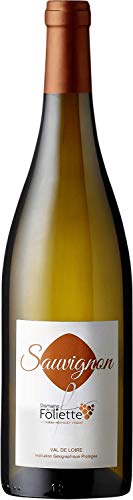 Domaine de la Foliette Sauvignon Val de Loire Weißwein veganer Wein trocken IGP Frankreich (6 Flaschen) von Domaine de la Foliette