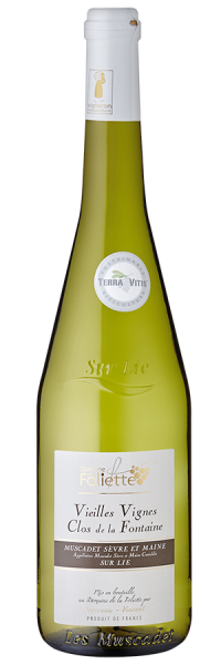 Vieilles Vignes Clos de La Fontaine Muscadet Sévre et Maine - 2021 - Domaine de la Foliette - Französischer Weißwein Vieilles Vignes Clos de La Fontaine Muscadet Sévre et Maine - 2021 - Domaine de la Foliette - Französischer Weißwein von Domaine de la Foliette