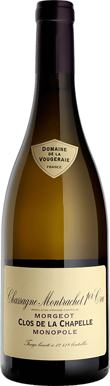 Domaine de la Vougeraie : Chassagne-Montrachet 1er cru "Morgeot Clos de la Chapelle" Monopole 2022 von Domaine de la Vougeraie
