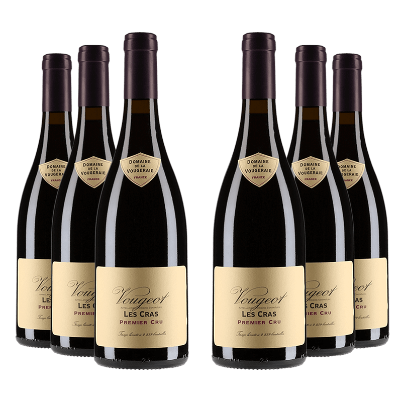 Domaine de la Vougeraie : Vougeot 1er cru "Les Cras" 2021 von Domaine de la Vougeraie