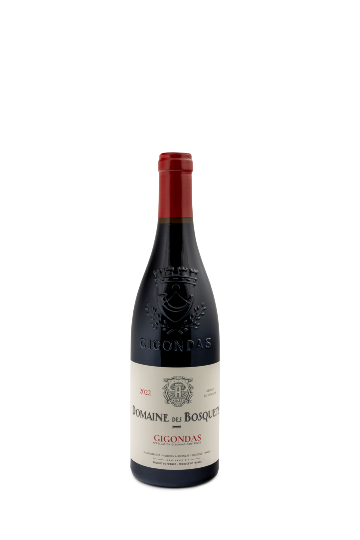 2022 Gigondas Rouge AC Reserve von Domaine des Bosquets