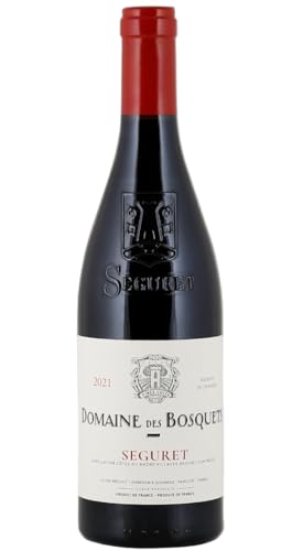 Domaine des Bosquets Seguret Rouge 2021 | Rotwein | Rhône – Frankreich | 1 x 0,75 Liter von Domaine des Bosquets
