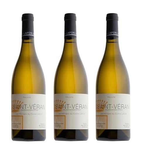 3x 0,75l - 2023er - Les Héritiers du Comte Lafon - Saint-Véran A.O.P. - Burgund - Frankreich - Weißwein trocken 3x 0,75l - 2023er - Les Héritiers du Comte Lafon - Saint-Véran A.O.P. - Burgund - Frankreich - Weißwein trocken von Domaine des Comtes Lafon