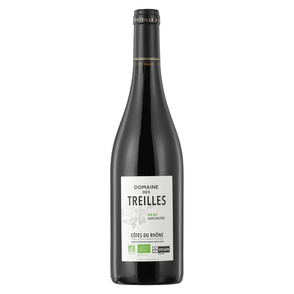 Bio Syrah Cotes du Rhone von Domaine des Treilles