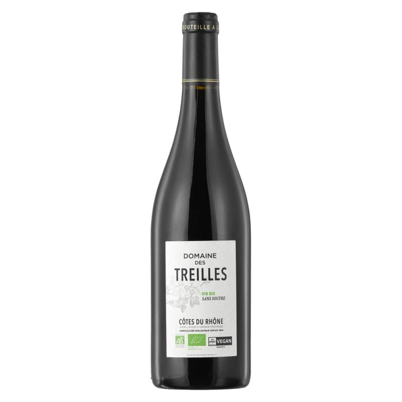 Bio Syrah Cotes du Rhone von Domaine des Treilles