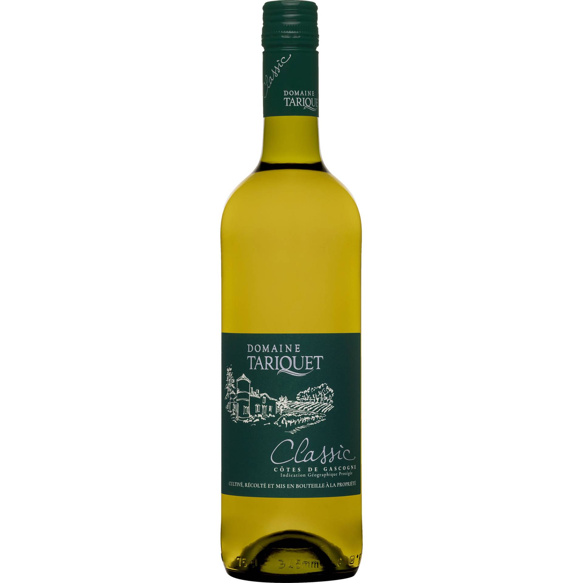 Domaine Tariquet Classic, Côtes de Gascogne IGP, Südwestfrankreich, 2022, Weißwein von Domaine du Tariquet - SCV Chateau du Tariquet Propriétaire - 32800 Éauze (Gers) - France