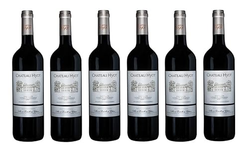 6x 0,75l - Château Hyot - Castillon-Côtes-de-Bordeaux A.O.P. - Frankreich - Rotwein trocken von Domaines Alain Aubert