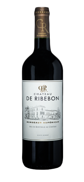 Château de Ribebon Bordeaux Supérieur 2018 von Domaines Alain Aubert
