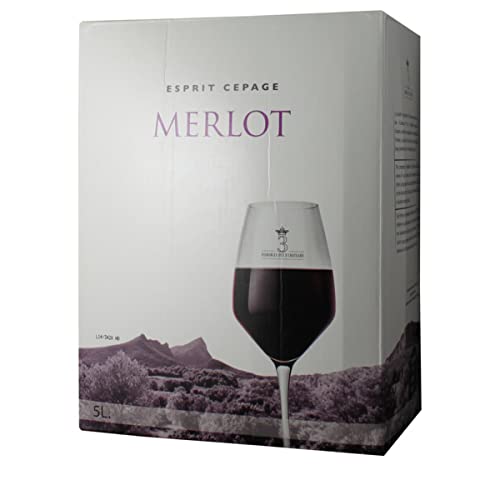 Les Coteaux du Pic BIB Merlot "Esprit Cepage" Pays d´Oc IGP 5.00 Liter von Les Coteaux du Pic