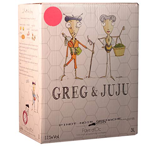 Domaines Robert VIC BIB Rosé GREG & JUJU IGP 3.00 Liter Domaines Robert VIC BIB Rosé GREG & JUJU IGP 3.00 Liter von Domaines Robert Vic