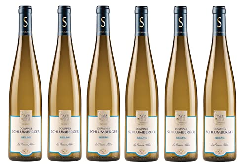 6x 0,75l - 2022er - Domaines Schlumberger - Les Princes Abbés - Riesling - Alsace A.O.P. - Elsass - Frankreich - Weißwein trocken von Domaines Schlumberger
