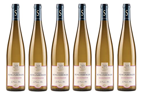 6x 0,75l - Domaines Schlumberger - Les Princes Abbés - Gewurztraminer - Alsace A.O.P. - Elsass - Frankreich - Weißwein trocken von Domaines Schlumberger