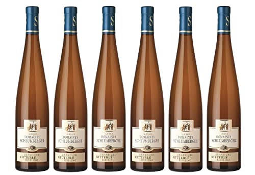 6x 0,75l - Domaines Schlumberger - Riesling - Grand Cru Kitterlé - Alsace Grand Cru A.O.P. - Elsass - Frankreich - Weißwein trocken von Domaines Schlumberger