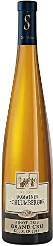 Domaines Schlumberger Pinot Gris Grand Cru Kessler Alsace Grand Cru AOC 2021 (1 x 0.75 l) von Domaines Schlumberger
